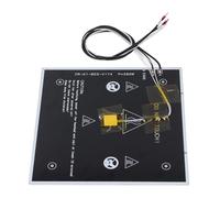 Walfront Piattaforma Calda in Alluminio, Eccellente conducibilità Termica, Kit Letto Riscaldato 235x235mm 24V 280W per Parti di Sostituzione della Stampante 3D K1 K1C