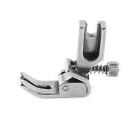 Walfront - Piedino per Macchina da Cucire Piedino Industriale Regolabile per Macchina da Cucire Singolo Ago Piatto Piedino Arricciatore Macchina Industriale