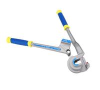 Walfront Piegatubi per Tubi 3 in 1 Strumento Piegatubi Manuale per Tubi in Lega di Alluminio Adatto OD 6/10/12mm Strumento per Piegare Tubi in Alluminio Rame HVAC Angolo 0-180