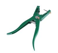 Walfront Pinze per Etichette per Animali, Orecchie Verdi Taglierina per Taglierina per Applicatore Punzone Taglierina con Perno di Ricambio per l'Installazione di Suini Bovini Pecore Orecchio Tag