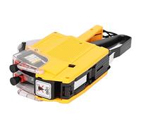 Walfront Pistola per Cartellini del Prezzo ABS 10 Cifre 2 Linee Stampante per Etichette Marcatore con Rotoli di Inchiostro per Etichette per Vendita Al Dettaglio per Ufficio Formato Carta