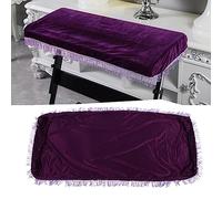 Walfront Pleuche Copertura Antipolvere per Pianoforte, Materiale Morbido per Pianoforte Elettrico a 61/88 Tasti, Decorazione Perfetta per la Casa e Protezione per i Musicisti (61chiave)