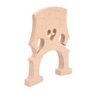 Walfront Ponte per Violoncello in Legno d'acero Parte Grezza per Violoncello Non Tagliata 11 X 9 X 1,3 Cm Trasmissione del Suono Facile Installazione Sostituzione per 4 4 Suonatori di Prestazioni