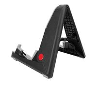 Walfront Porta di Plastica Armato Leggero Ukulele State Ukulele Design Pieghevole Scanalature Regolabili Mini Chitarra Portatili Non Slip in Gomma Tappi