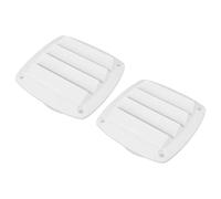 Walfront Presa d'Aria per Barca, Presa d'Aria con Feritoia da 2 Pezzi da 5 Pollici, Copertura in Nylon Resistente per Marina, e Casa, Flusso 'Aria Efficiente e Facile Installazione