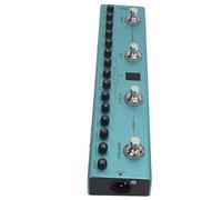 Walfront Processore a Pedale per Chitarra Multieffetto Digitale con 36 Preset Modificabili, Noise Gate, 9 Slot Preamplificatore, EQ a 3 Bande, 3 Modulazioni, Delay, Riverberi, 8 Slot