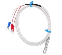 Walfront PT100 Sonde a Temperatura Sonda in Acciaio Inossidabile Termistore -50 a 300 Gradi per l'uso di Laboratorio e Industriale (#4)
