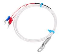 Walfront PT100 Sonde a Temperatura Sonda in Acciaio Inossidabile Termistore -50 a 300 Gradi per l'uso di Laboratorio e Industriale (#5)
