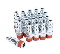 Walfront Raccordi Ad Aria Compressa 1/4 Pollice NPT Maschio, 20 Pezzi con