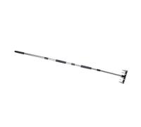 Walfront Rastrello da Diserbo per Carichi Pesanti con Manico Lungo, Strumento Regolabile per Estrarre le Erbacce da Giardino in Acciaio Al Carbonio per Prati Aiuole Aerazione del Terreno per (6 denti)