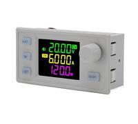 Walfront Regolatore di Tensione Regolabile Convertitore CC CC 120 W da 6-30 V a 0-36 V Modulo di Alimentazione Regolabile con Display Digitale MPPT Ricarica Solare per Driver LED da
