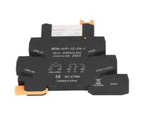 Walfront Relè A Stato Solido Ultra Sottile 6V-24V DC Montaggio Su Guida DIN SPDT 6A per Automazione Industriale Affidabile