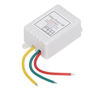 Walfront Relè Temporizzatore, Interruttore Timer Ritardo Regolabile, Ingresso 110V-220V, 1 Canale, 16 modalità di Ritardo, Indicatore LED, for Ventola Motore Raffreddatore (Con custodia)