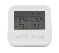 Walfront Rilevatore di Radon Monitoraggio Continuo 4 in 1, Kit Test Radon