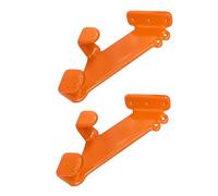 Walfront Robusto Organizer per Montaggio a Parete per Motoseghe, Opzioni di Arancione Previene Danni, Supporta Fino a 150 Libbre, per Qualsiasi o Utensile con Maniglia Simile sul Retro