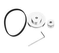 Walfront Ruota Sincrona in Alluminio, Robusta Puleggia Dentata da 60/20 Denti per Stampanti 3D e Macchine CNC