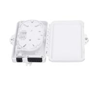 Walfront Scatola di Distribuzione Fibra Impermeabile Scatola di Distribuzione Fibra a 6 Nuclei Terminale FTTH Impermeabile di Giunzione Divisore di Ottica,