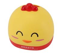 Walfront Scatola per Distributore di Tessuti, Plastica con Design di Pollo Carino, Organizzatore di Tessuti Multifunzionale e Pratico per Soggiorno e Camera da Letto (YELLOW)