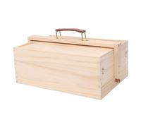 Walfront Scatola Portaoggetti per Strumenti Artistici in Legno,