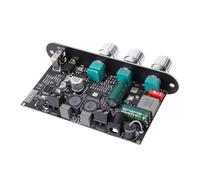 Walfront Scheda Amplificatore Mono BT a Canale Singolo 100 W con Funzione di Accoppiamento Stereo Wireless Reale Controllo della Manopola del Volume Compatibile con Altoparlanti 20-100