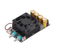 Walfront Scheda Amplificatore Subwoofer da 600 W, qualità Audio Premium con Ventola Silenziosa e Dissipatore di Calore Ampliato, Supporta Microfono Wireless e Microfono Dinamico, per