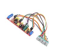 Walfront Scheda di Controllo del Volume di Preamplificatore NE5532, PCB Intelligente con Controllo dei Bassi di Fascia Media per i Sistemi Audio Domestici