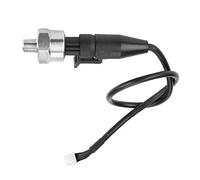 Walfront Sensore del Pressione in Acciaio Inossidabile 1/8" NPT, Trasduttore di Pressione per Acqua Carburante Olio, Sensore Pression a Scelta 150Psi