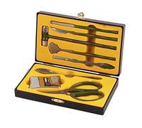 Walfront Set di 8 strumenti professionali per frutti di mare, set in acciaio inossidabile per aragosta, granchio, molluschi con chele o guscio