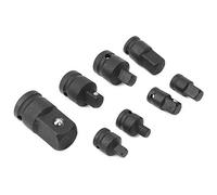 Walfront Set di Adattatori Socket 8 Pcs, Acciaio del Vanadio Cromatico, Riduttori di Impatto Duratura per 1/2in 3/8in 1/4in, Compatibile con Chiavi Elettriche e Pneumatiche