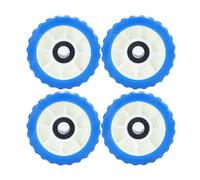 Walfront Set di Rulli Oscillanti da 4 Pezzi, Design a Coste in Materiale Eva, Resistenza alle Alte Temperature, Perfetto per Rimorchi di Barche e Yacht