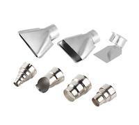 Walfront Set di Ugelli Ad Aria Calda da 7 Pezzi in Acciaio Inossidabile, Accessori Versatili per Pistola Termica per Stazioni di Saldatura Ad Aria Calda da 1500 a 2000 W, Ideali per attività di
