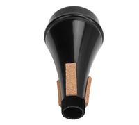WALFRONT Sordina per Tromba, Materiale ABS, Silenziatore Leggero per Esercitazione con Riduzione del Rumore per Principianti e Appassionati di Jazz (BLACK)