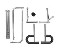 Walfront Stand Assist Inossidabile Aiuto per mobilità in Acciaio Inossidabile Railway per gli Anziani con disabilità, Assistenza Bancaria Regolabile per gli Anziani