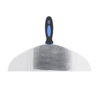 Walfront Strapponente in Acciaio Inossidabile Specchio di Vernice per Finitura a Specchio con Comoda Manico TPR PP per la Vernice per Carta Parati Decalli di (14 pollici)