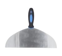 Walfront Strapponente in Acciaio Inossidabile Specchio di Vernice per Finitura a Specchio con Comoda Manico TPR PP per la Vernice per Carta Parati Decalli di (30,5 cm/12 pollici)