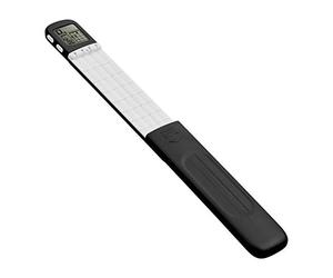 Walfront Strumento Portatile per Esercitarsi con le Dita, con Suono di Prompt, per Principianti, con Schermo LCD, Girevole a 360°, 4 Corde in Nylon e ukulele. (BLACK)