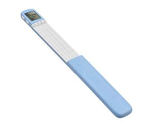 Walfront Strumento Portatile per Esercitarsi con le Dita, con Suono di Prompt, per Principianti, con Schermo LCD, Girevole a 360°, 4 Corde in Nylon e ukulele. (BLUE)
