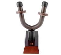 Walfront Supporto per Altalena per Manico per Chitarra Supporto per Gancio per Chitarra, Supporto per Chitarra da Parete per Chitarra Gancio per Manico per Chitarra con Base in Noce