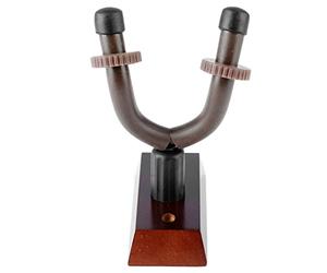 Walfront Supporto per Altalena per Manico per Chitarra Supporto per Gancio per Chitarra, Supporto per Chitarra da Parete per Chitarra Gancio per Manico per Chitarra con Base in Noce