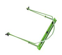 WALFRONT Supporto per Collo per Armonica, Supporto a Clamp/Holder Regolabile in Plastica Verde per Armonica a 10 e 24 Fori 18 Cm per Musicisti