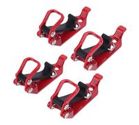 Walfront Supporto per Pala per Portapacchi 4 Pezzi Morsetto Porta Pala in Lega di Zinco Resistente con Elementi di Fissaggio in Gomma per Accessori per Camion, Barca, , ATV, UTV, Fuoristrada