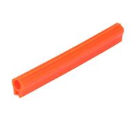 Walfront Supporto per Plettri per Chitarra in Gomma, con Morsetto, per Supporto Microfono, Antiscivolo, Arancione, per Supporto Microfono o Spartito musicale.