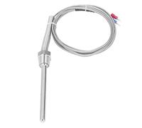 Walfront Termocoppia di Temperatura, Sonda Sensore in Acciaio Inossidabile Tipo K 0-400 ℃ Mm (O)