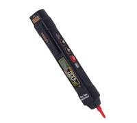 WALFRONT Tester per Batteria per Auto con Penna, Multimetro in Materiale ABS con Rilevamento della Tensione CA/CC Senza Contatto, Misurazione Accurata della Tensione Corrente per Elettricisti e Uso