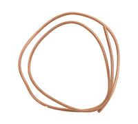 Walfront Tubi di Rame 2m, C1100 T2 Tubo di Refrigerazione a Spirale Morbida OD 8mm/ID 6mm Sostituzione Bobina di Tubi del Frigorifero