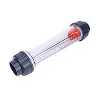 Walfront Tubo del Misuratore del Misuratore del, dell'acqua ABS per Tubo DN40 50 Mm, Misurazione Accurata 0,4-4m3/h, Ideale per le Industrie Chimiche e Alimentari