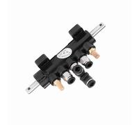 WALFRONT Valvola dell'aria con Comando a Pedale, Lega di Alluminio, Installazione Semplice, Design Durevole, Adatta per Smontagomme con Diametro del Tubo di 8 Mm (4)