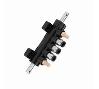 WALFRONT Valvola dell'aria con Comando a Pedale, Lega di Alluminio, Installazione Semplice, Design Durevole, Adatta per Smontagomme con Diametro del Tubo di 8 Mm (1)