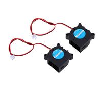 Walfront Ventola da 40 Mm, Ventola di Raffreddamento Senza Spazzole con Doppio Cuscinetto a Sfera con 7500 Giri/min per Estrusore Stampante 3D Hotend Custodia per PC di Piccole