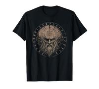 Walhalla Odin Vegvisir Rune Mitologia Nordica Vichinga Maglietta